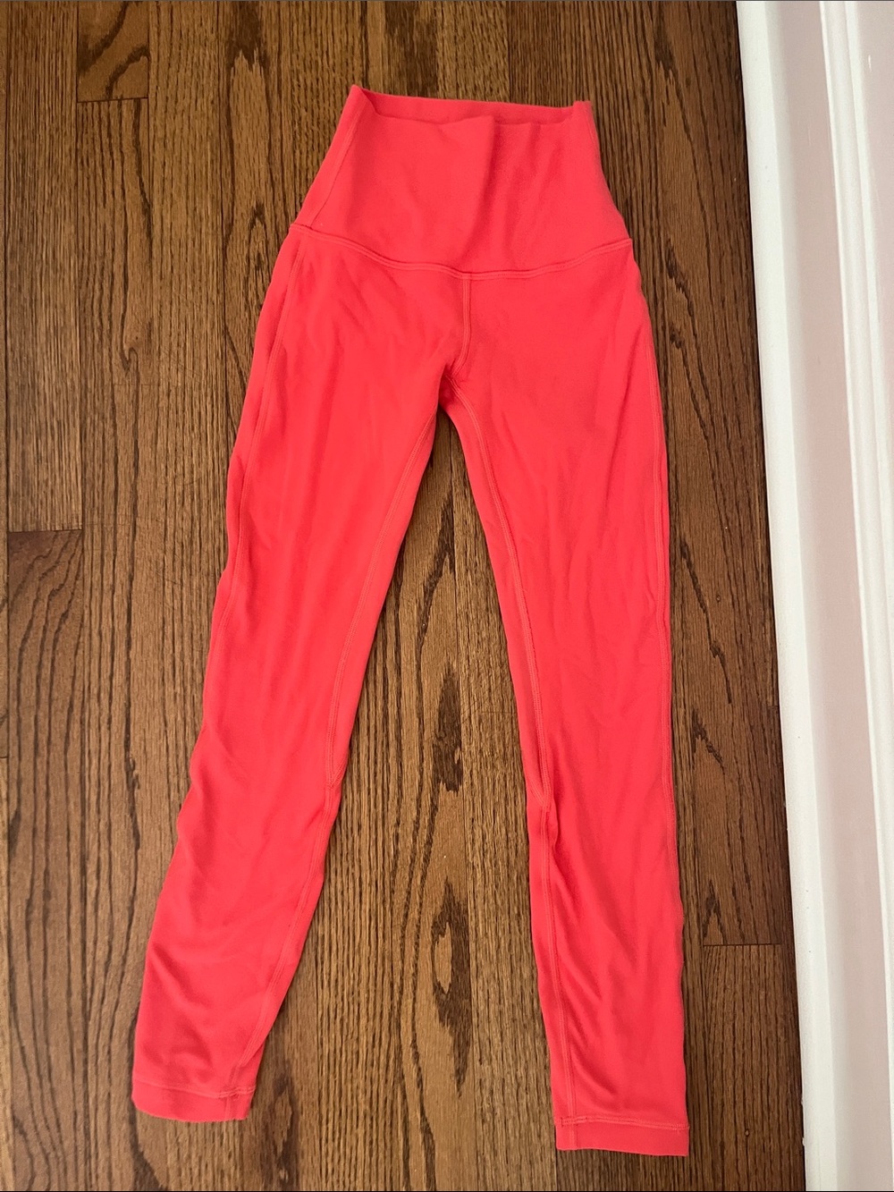 Lululemon High-Waist Coral Active Leggings for Women